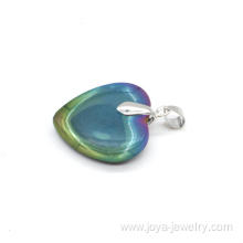 Unique Rainbow Hematite Heart Pendant For Wholesale